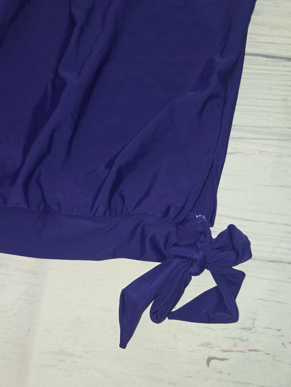 Holipick Purple Tankini Swim Top Size Large NWT